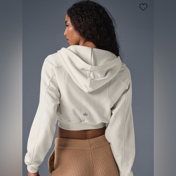 Alo yoga sweet escape zip up hoodie xs NWT - Picture 2 of 6